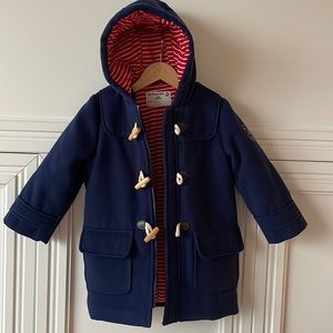 Jojo maman bebe boys jacket color navy blue